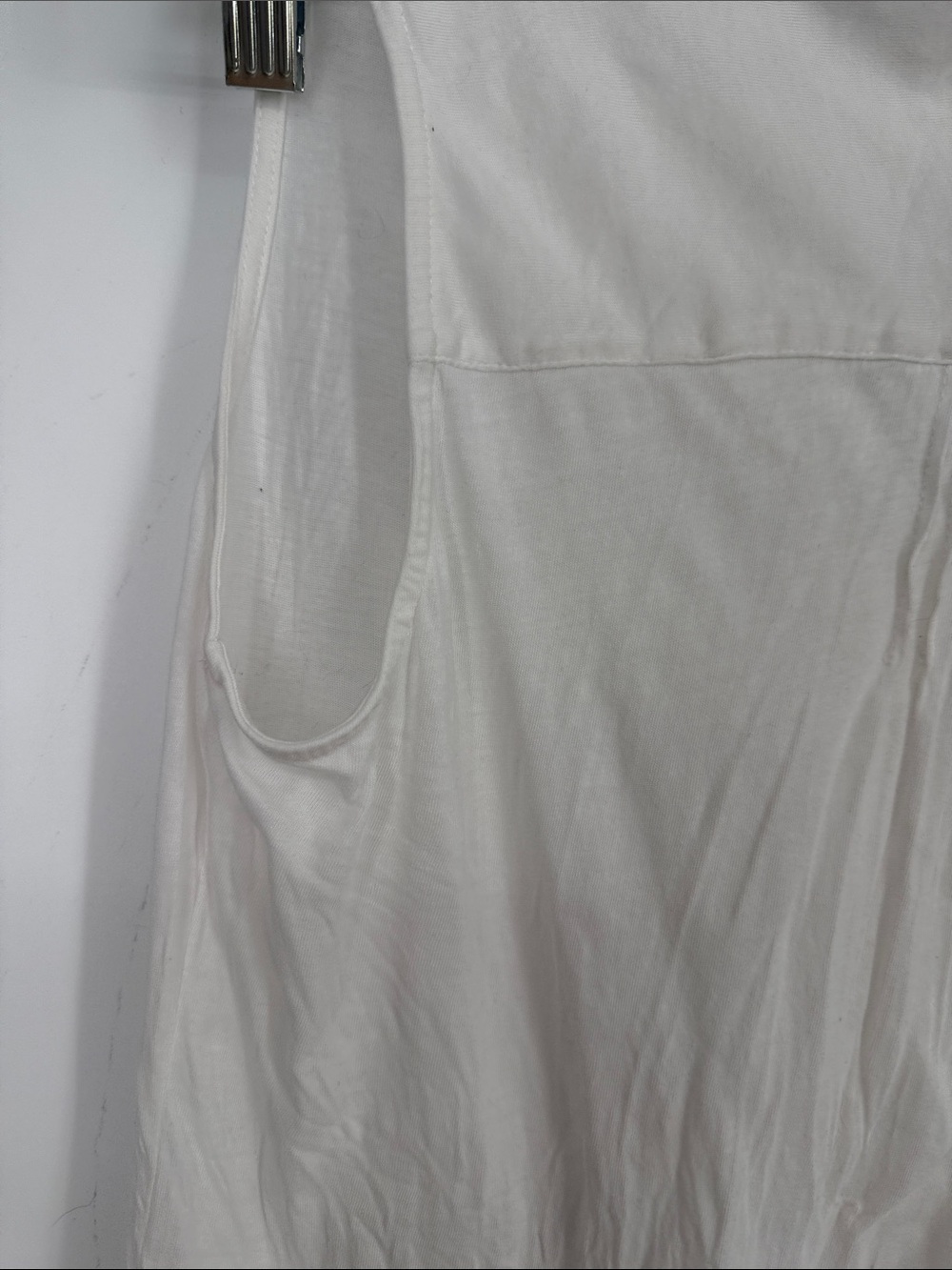 Lilly Pulitzer Sleeveless White Pintuck Button Tunic Top size M 100% cotton - Picture 8 of 10